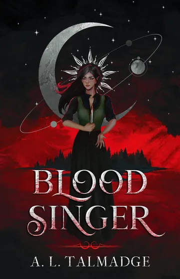 Blood Singer by A. L. Talmadge, book cover