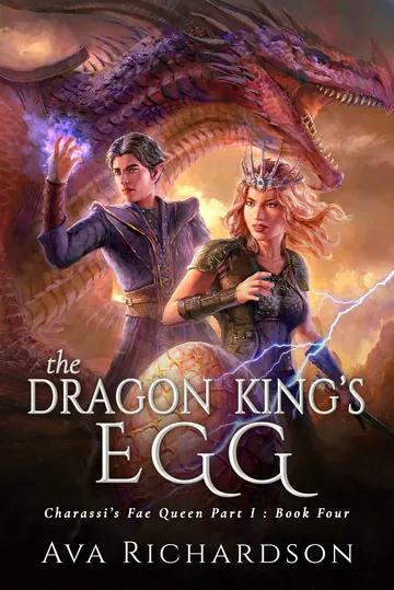 The Dragon King's Egg by Ava Richardson, book cover