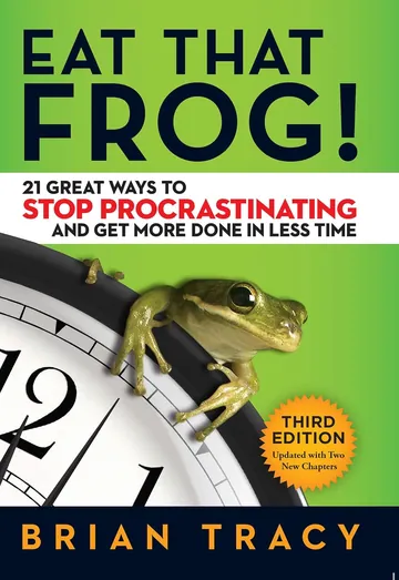 Eat That Frog! by Brian Tracy, book cover