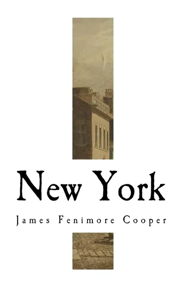 New York by James Fenimore Cooper, book cover