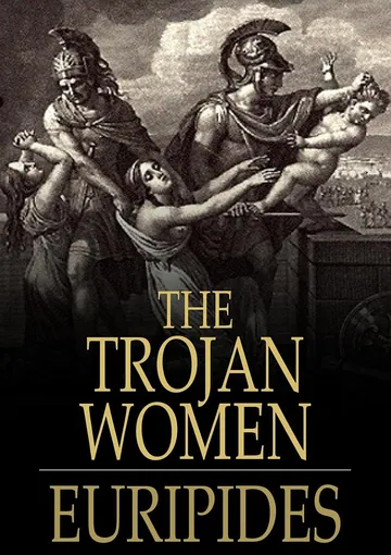 The Trojan Women by Euripides, book cover
