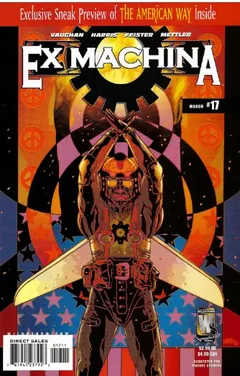 Ex Machina Issue 17 by Brian K. Vaughan, book cover