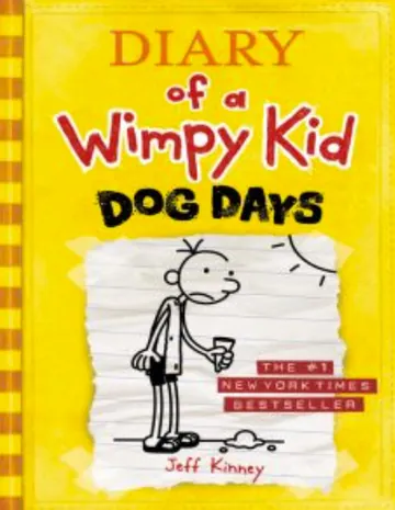 Dog Days by Jeff Kinney, book cover