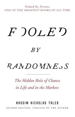 Fooled by Randomness by Nassim Nicholas Taleb, book cover