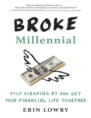 Broke Millennial by Erin Lowry, book cover