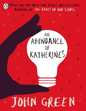 An Abundance of Katherines by John Green, book cover