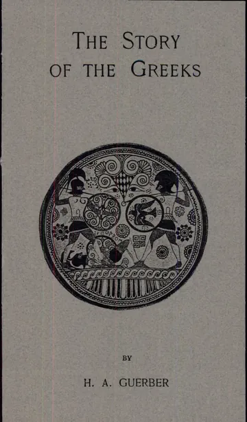 The Story of the Greeks by H. A. Guerber, book cover