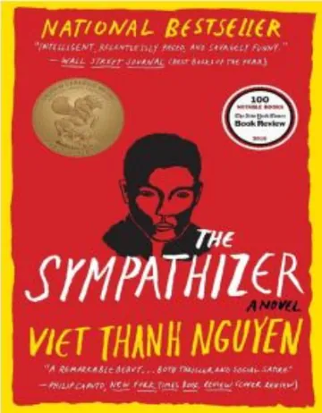 The Sympathizer A Novel by Viet Thanh Nguyen, book cover