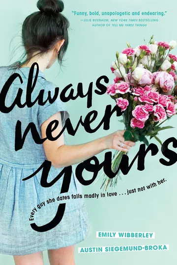 Always Never Yours by Emily Wibberley, book cover