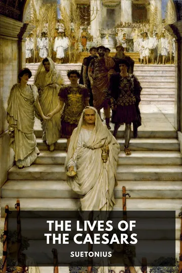 The Lives of the Caesars by Suetonius, book cover