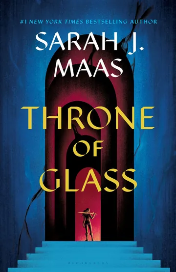 Throne of Glass by Sarah J. Maas, book cover