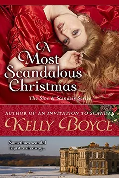 A Most Scandalous Christmas by Kelly Boyce, book cover
