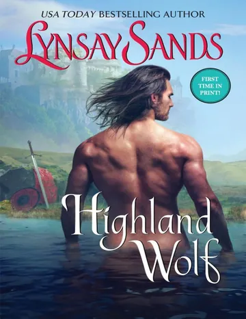 Highland Wolf by Lynsay Sands, book cover
