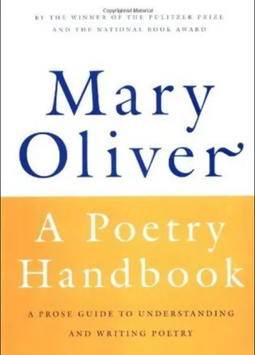 A Poetry Handbook by Mary Oliver, book cover