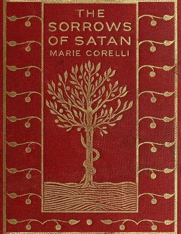 The Sorrows of Satan by Marie Corelli, book cover
