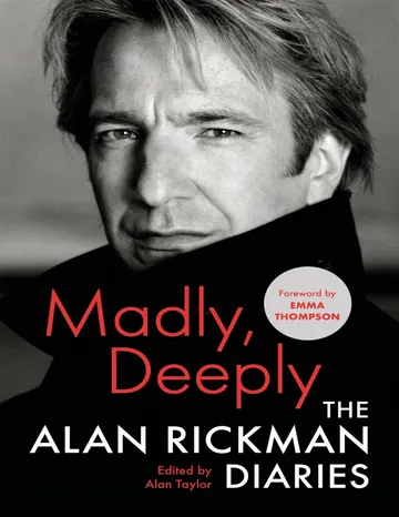 Madly, Deeply by Alan Rickman, book cover