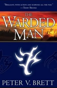 The Warded Man by Peter V. Brett, book cover