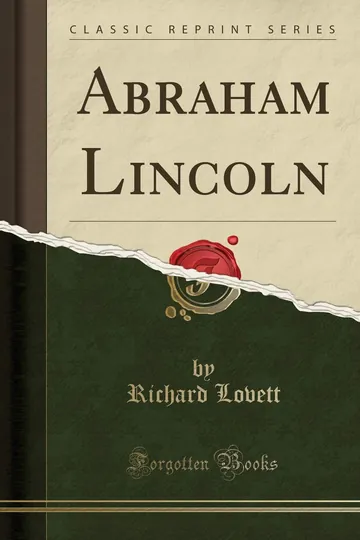 Abraham Lincoln by Richard Lovett, book cover