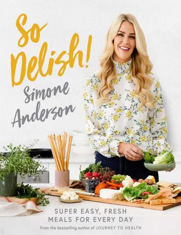 So Delish! by Simone Anderson, book cover