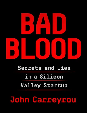 Bad Blood by John Carreyrou, book cover