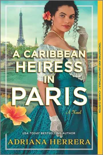 A Caribbean Heiress in Paris by Adriana Herrera, book cover