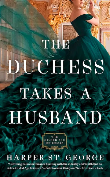 The Duchess Takes a Husband by Harper St. George, book cover