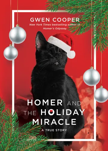Homer and the Holiday Miracle by Gwen Cooper, book cover