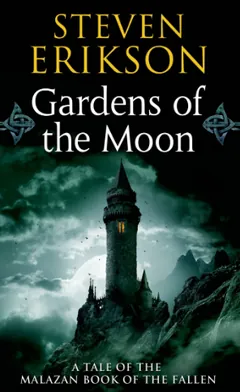 Gardens of the Moon by Steven Erikson, book cover