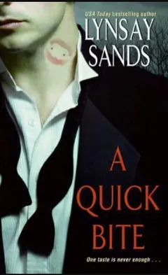 A Quick Bite by Lynsay Sands, book cover
