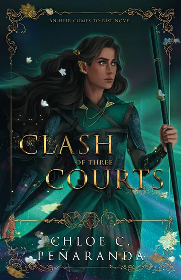 A Clash of Three Courts by C.C. Peñaranda, book cover