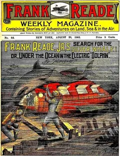 Frank Reade, Jr.'s Search for the Silver Whale - Luis Senarens