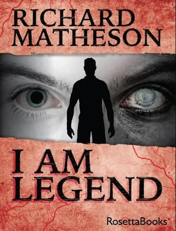 I Am Legend by Richard Matheson, book cover