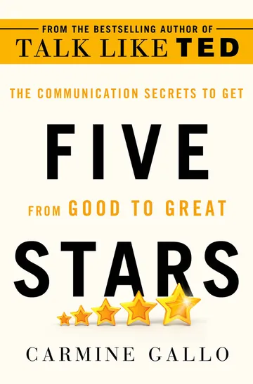 Five Stars by Carmine Gallo, book cover