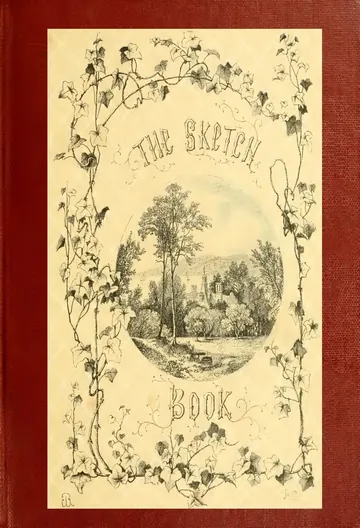 The Sketch-Book of Geoffrey Crayon by Washington Irving, book cover