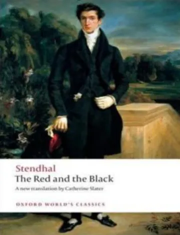 The Red and the Black A Chronicle by Stendhal, book cover