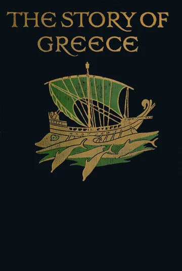 The Story of Greece by Mary Macgregor, book cover