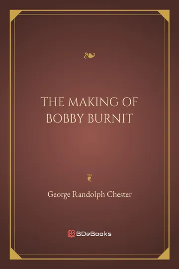 The Making of Bobby Burnit by George Randolph Chester, book cover