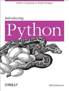 Introducing Python by Bill Lubanovic, book cover