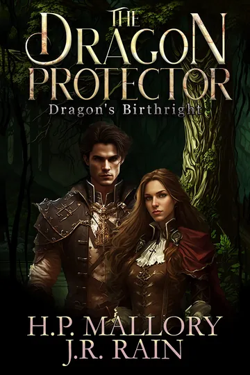 The Dragon Protector by J R Rain, book cover