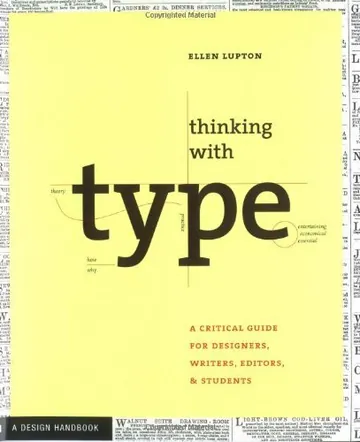 Thinking with Type by Ellen Lupton, book cover