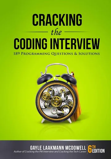 Cracking the Coding Interview by Gayle Laakmann McDowell, book cover