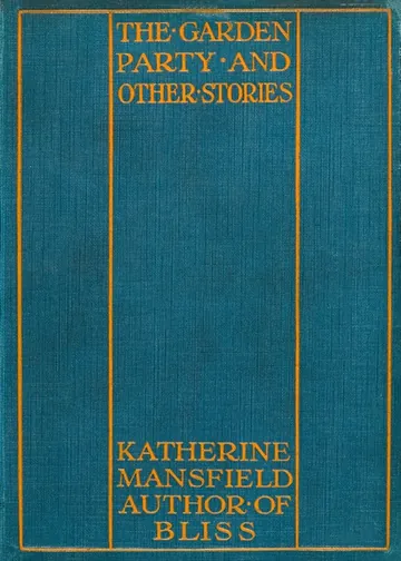 The Garden Party, and Other Stories by Katherine Mansfield, book cover