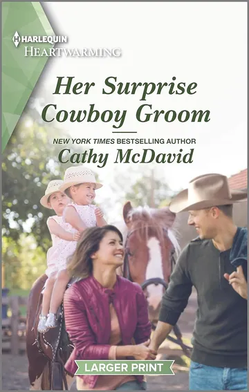 Her Surprise Cowboy Groom by Cathy McDavid, book cover