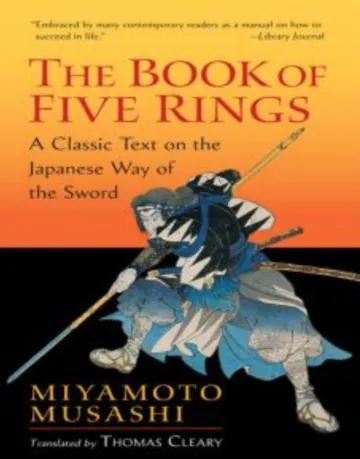 The Book of Five Rings by Miyamoto Musashi, book cover