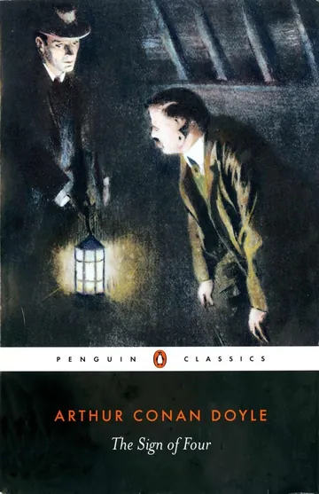 The Sign of Four by Arthur Conan Doyle, book cover