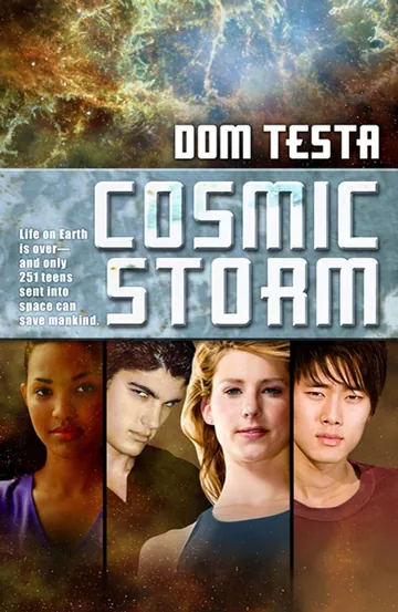 Cosmic Storm by Dom Testa, book cover