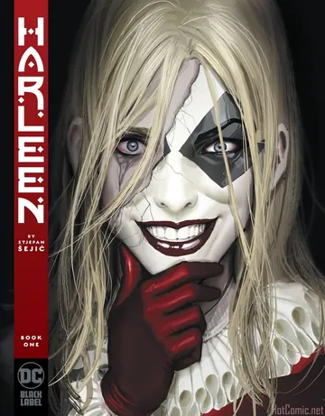 Harleen by Stjepan Sejic, book cover