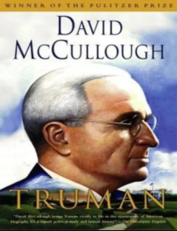 Truman by David McCullough, book cover