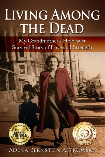 Living among the Dead by Adena Bernstein Astrowsky, book cover