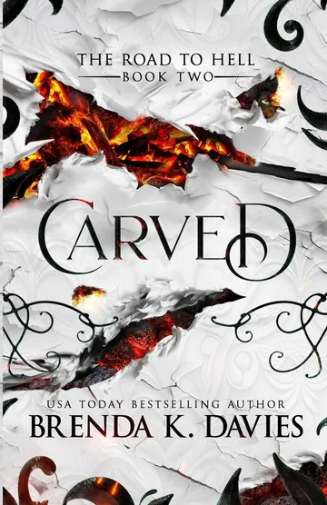 Carved by Brenda K. Davies, book cover